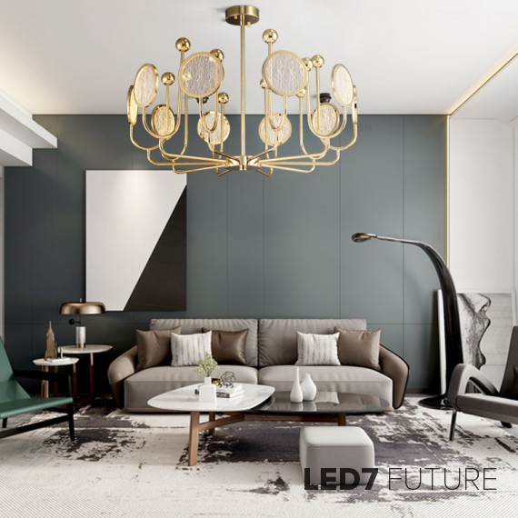 Loft Industry Modern - Volna Chandelier